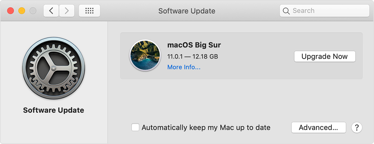upgrade Mac