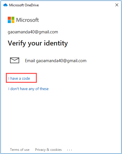 verify Microsoft account password