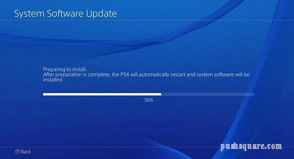 install the system software update