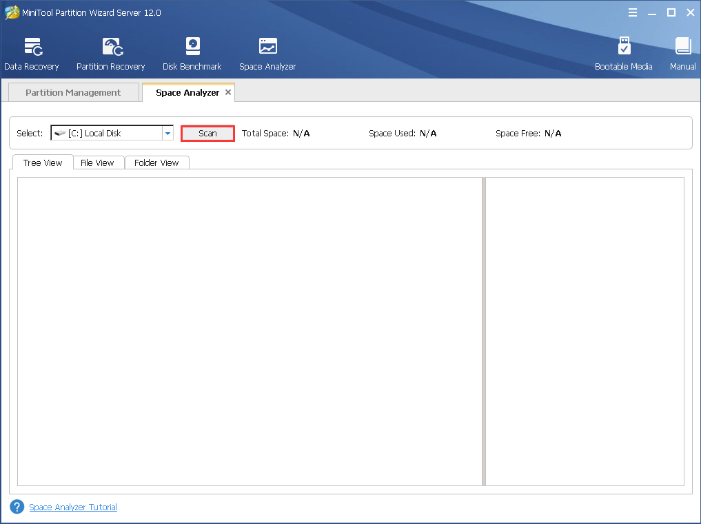 choose a partition to scan