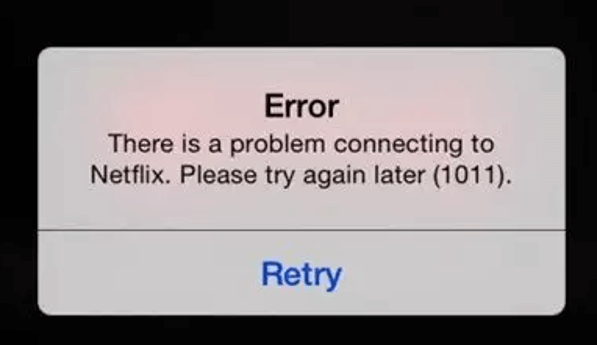Netflix network error