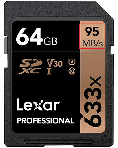 an SD card from Amazon