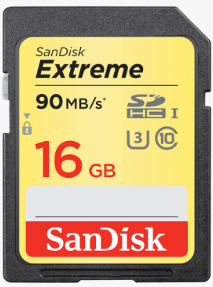 SanDisk Extreme SD card
