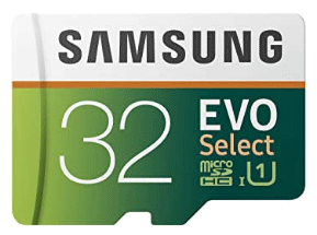 Samsung microSDHC EVO Select Memory Card