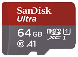 SanDisk Ultra MicroSDHC UHS-I Card