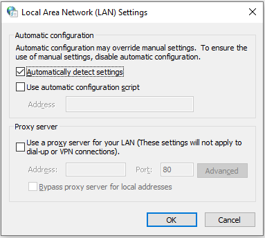 modify LAN settings