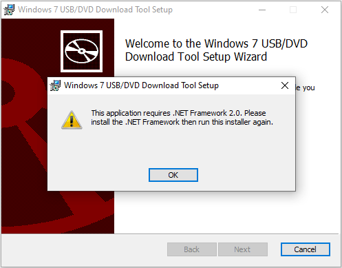 install Windows 7 USB DVD Download Tool