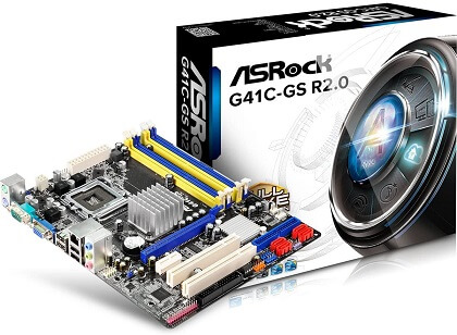 ASRock G41C-GS Micro ATX Motherboard