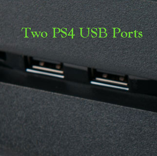 PS4 USB ports