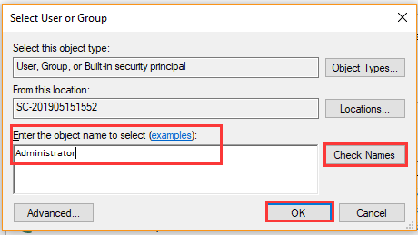 enter the object name to select