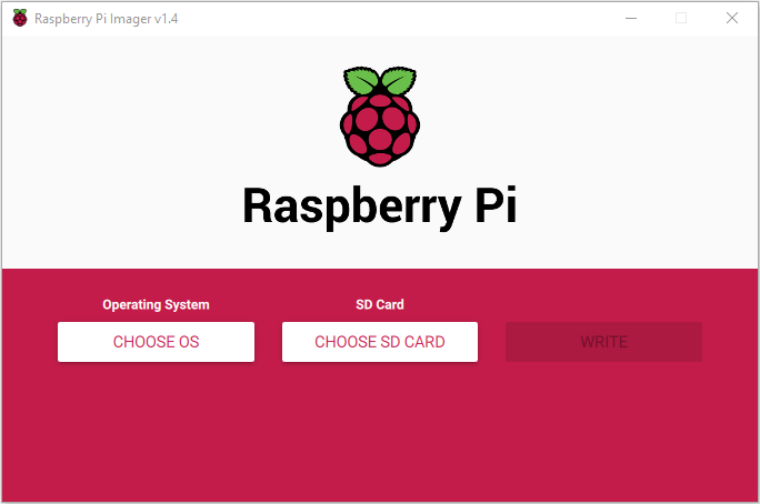 use Raspberry Pi Imager