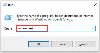 reset Windows Store cache