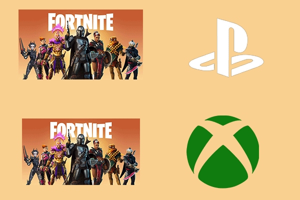 split-screen Fortnite on Xbox One and PS4