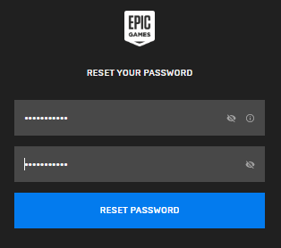 enter a new password