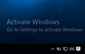 the watermark of Windows 10 activation