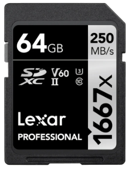 Lexar SD card