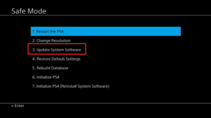 Update system software