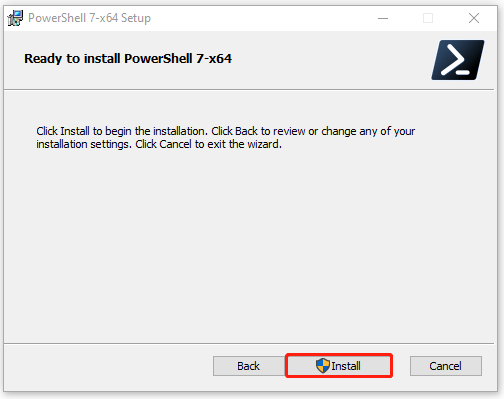 =installing PowerShell 7 in Windows 10