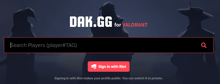 DAK.GG for Valorant