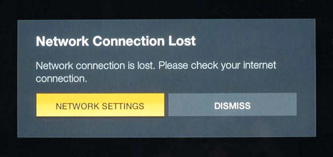 Fire TV Stick keeps losing connection issue