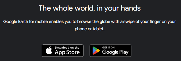 download Google Earth for mobile