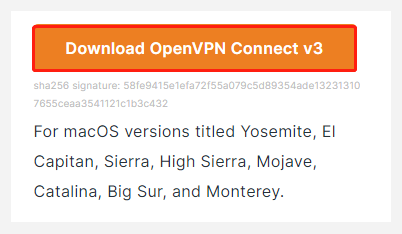 download OpenVPN for macOS