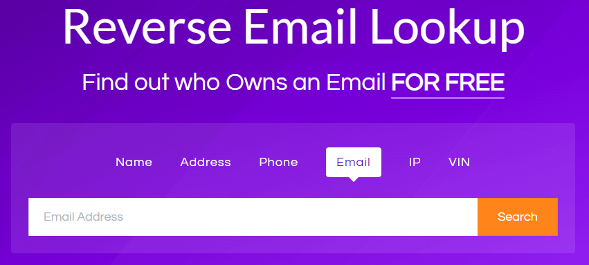 perform a reverse email lookup