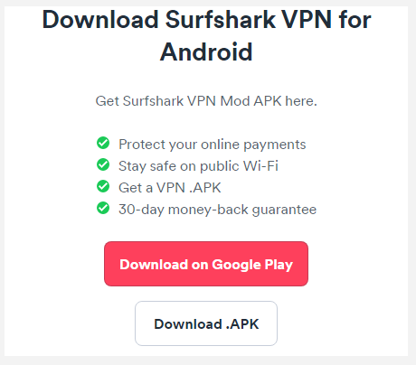 download Surfshark for Android