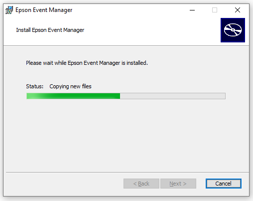 install Epson Event Manager