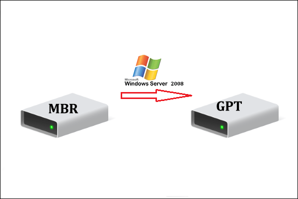 Windows Server 2008でMBRをGPTに変換する｜データ損失なく
