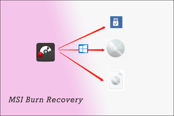 MSI Burn Recoveryを使用してリカバリディスクを作成する方法