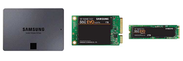 サムスン860 EVO内蔵SSD