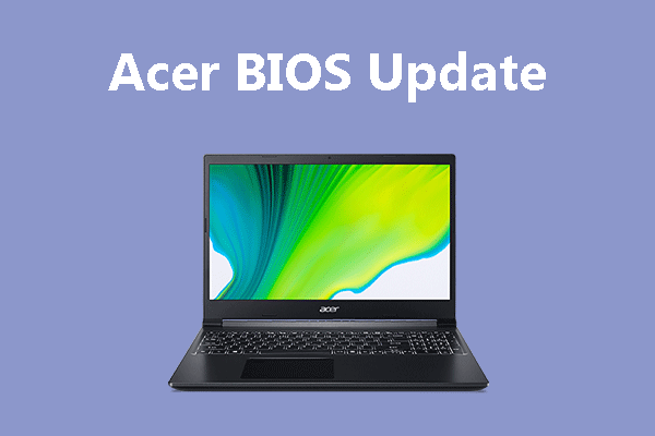 AcerのBIOSを更新する2つの方法