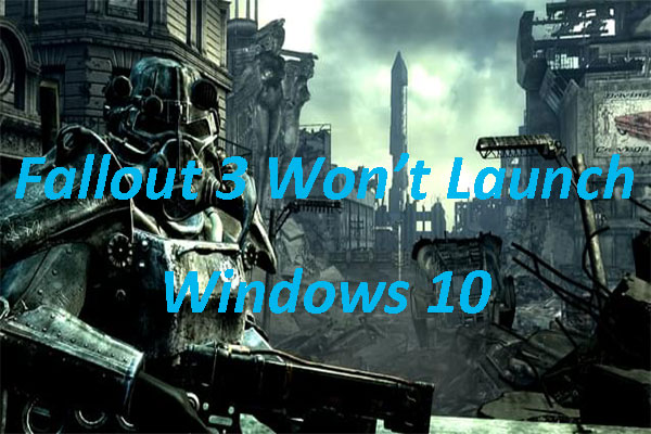 Windows 10でFallout 3が起動しないときの解決策