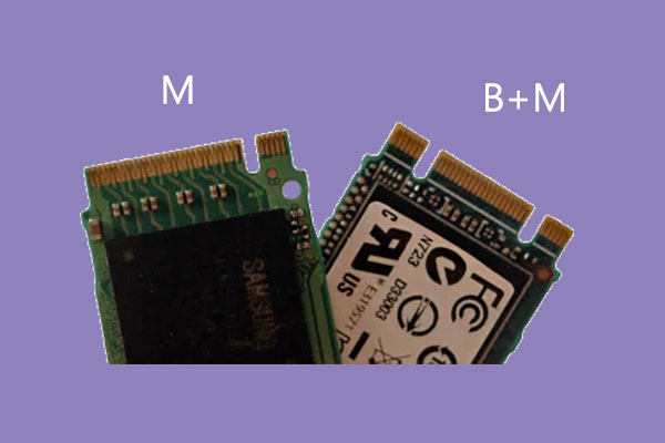 M.2 M vs M.2 (B+M): 違いは何ですか?