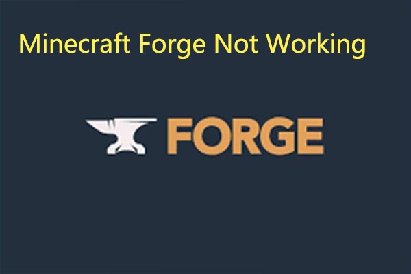 Minecraft Forge が動作しない場合 今すぐこれらの方法を試してください