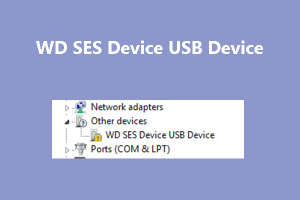 WD SES Device USB Deviceのダウンロード・インストール