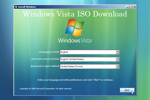 Windows Vista ISO 32ビット版＆64ビット版 無料ダウンロード