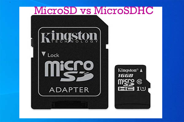 MicroSDとMicroSDHCの違いとは？分かりやすく解説