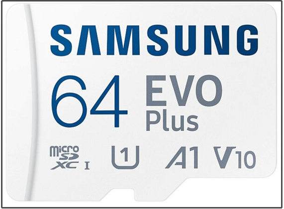 Samsung EVO Plus MicroSDカード