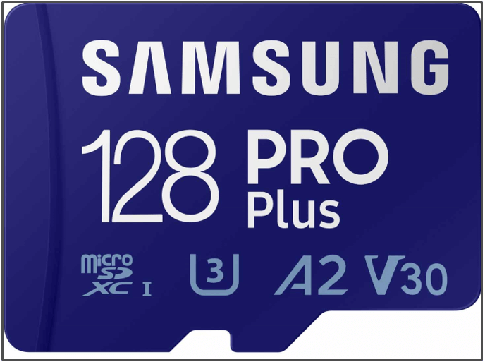 Samsung PRO Plus MicroSDカード