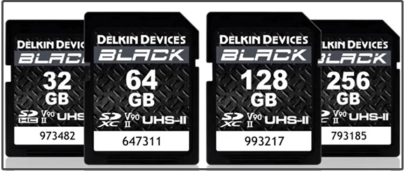 Delkin Devices UHS-II SDHCメモリカード