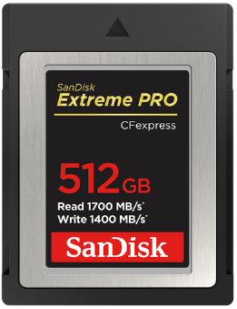 SanDisk Extreme PRO CFexpress Type-Bカード