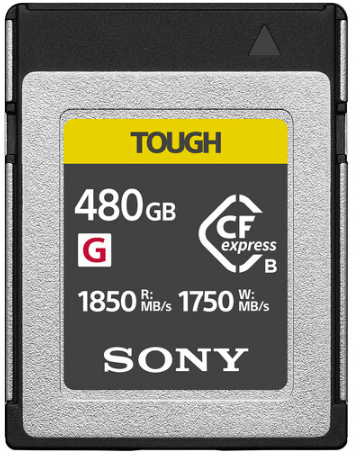 ソニー CFexpress Type-B TOUGH メモリカード