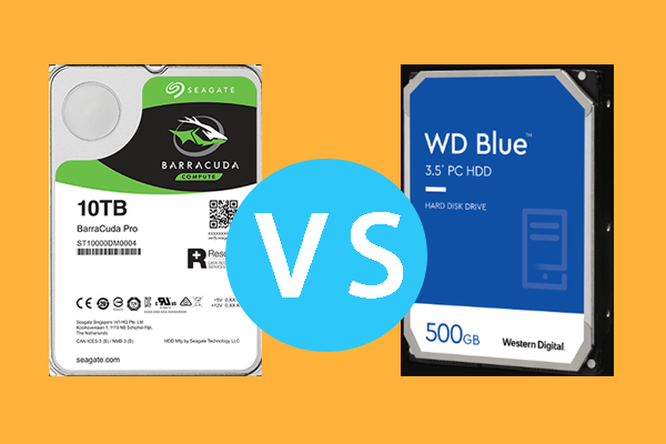 Seagate BarracudaとWD Blueを徹底比較|どちらを選ぶべき?