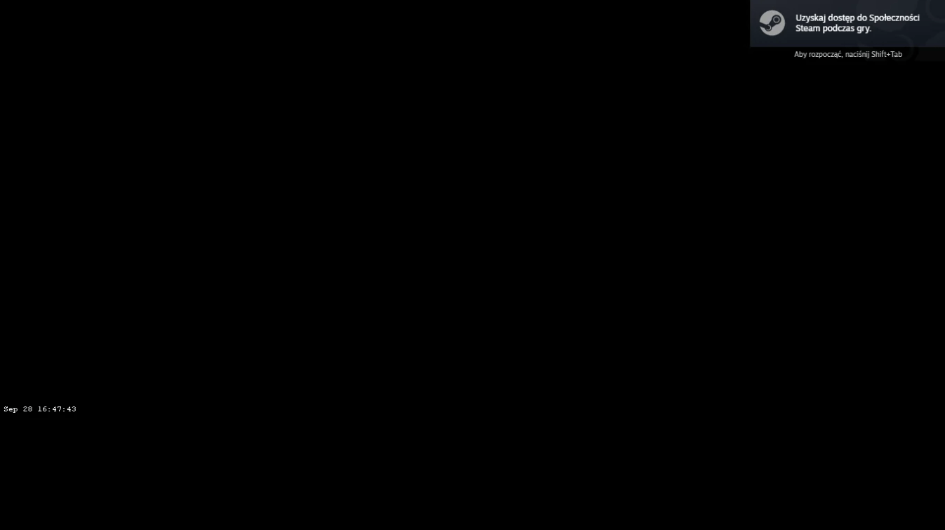 cs2の黒い画面エラー