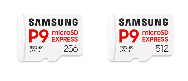 Samsung microSD Express Card P9 Expressの製品画像