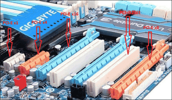 PCI-E x1 / x4 / x8 / x16 スロット