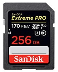 SanDisk Extreme PRO SDXC UHS-Iカード