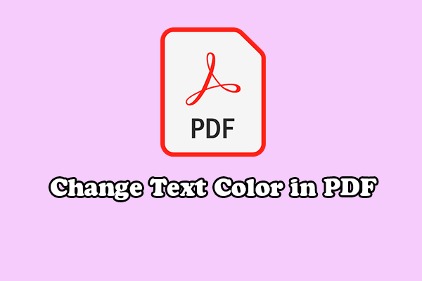 How to Change Text Color in PDF in Windows?